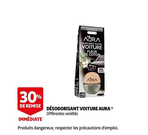 Désodorisant Voiture Aura