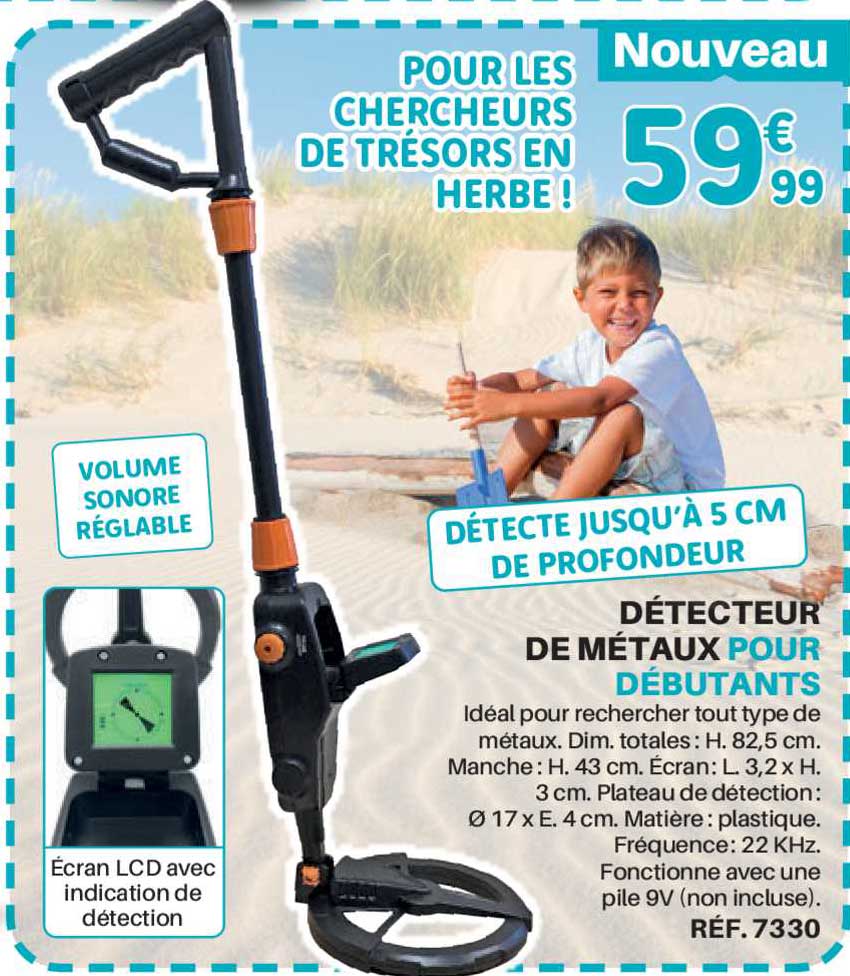 détecteur de métaux pour débutants