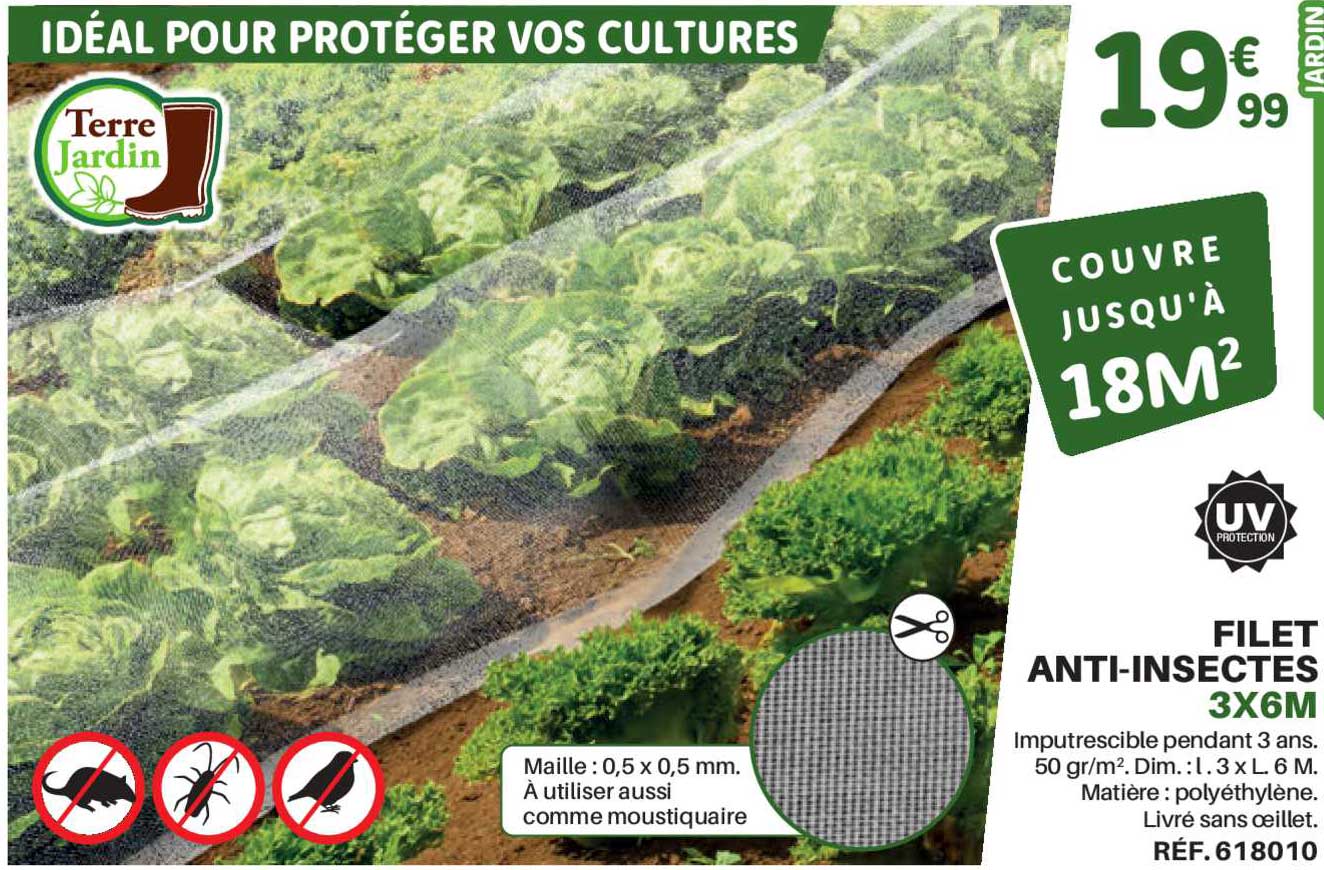 filet anti-insectes