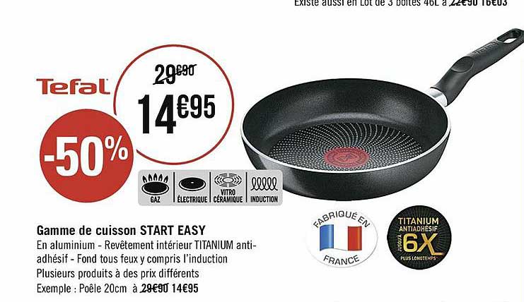 Gamme De Cuisson Start Easy Tefal