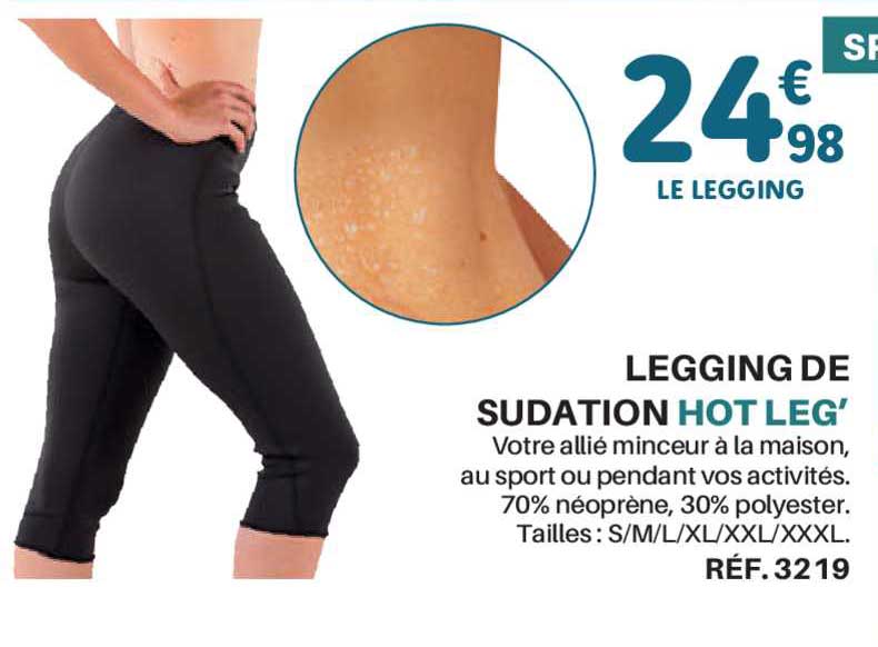 legging de sudation hot leg'