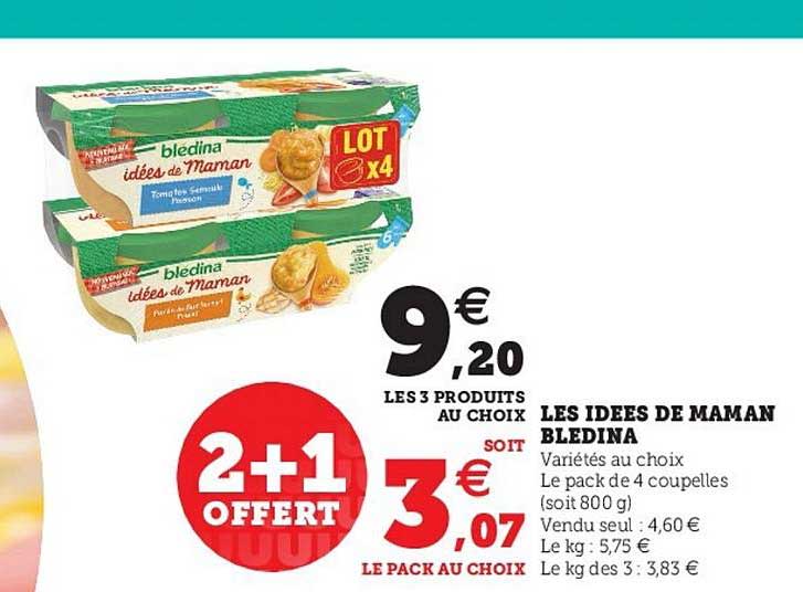 les idées de maman blédina