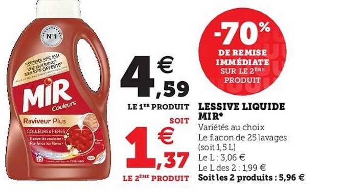 Lessive Liquide Mir