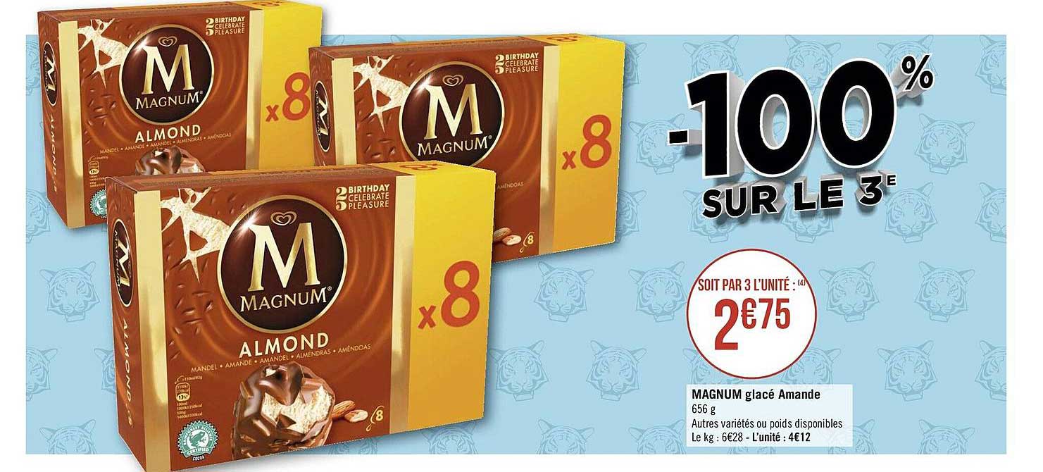 Magnum Glacé Amande
