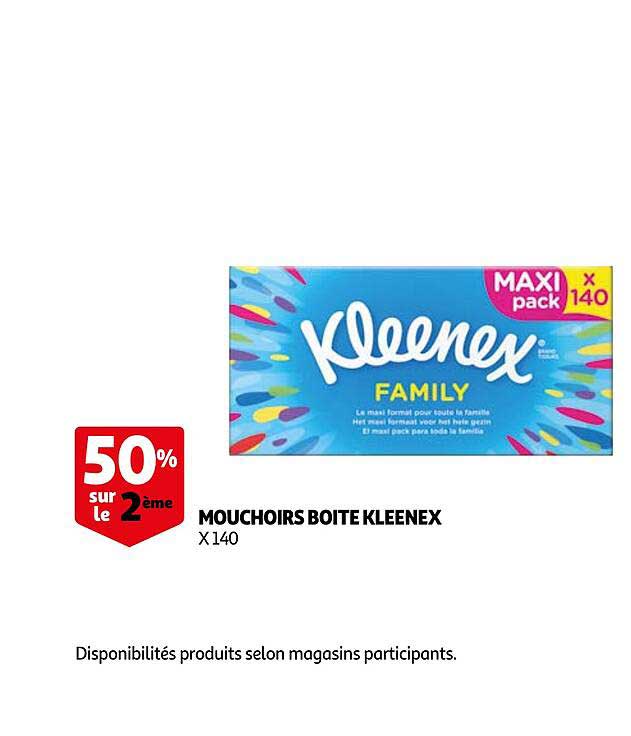 Mouchoirs Boîte Kleenex