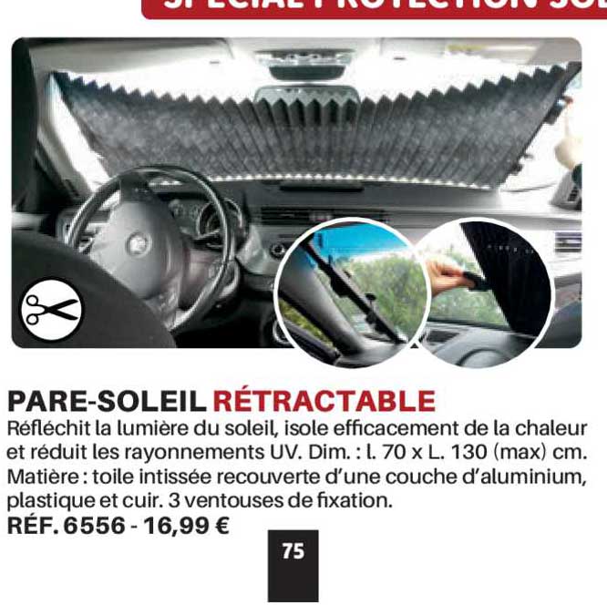 pare-soleil rétractable