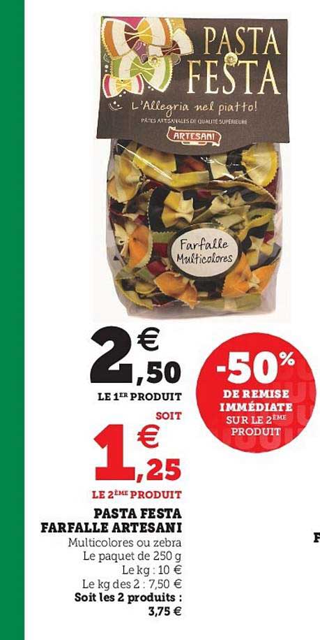 pasta festa farfalle artesani