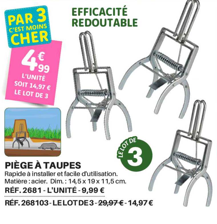 piège à taupes