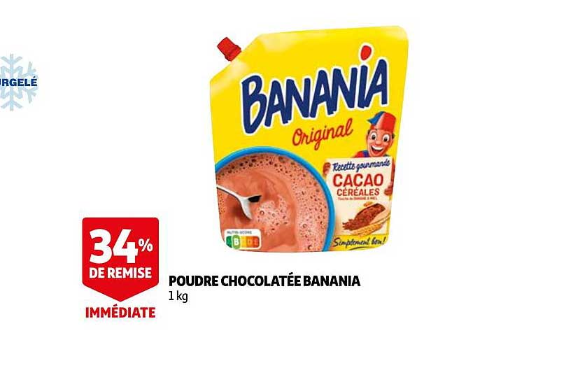 poudre chocolatée banania