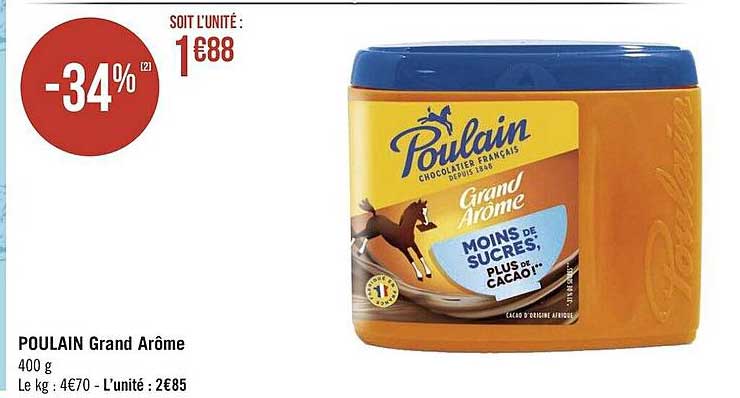 Poulain Grand Arôme