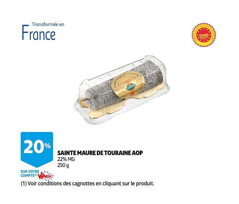 Sainte Maure De Touraine Aop