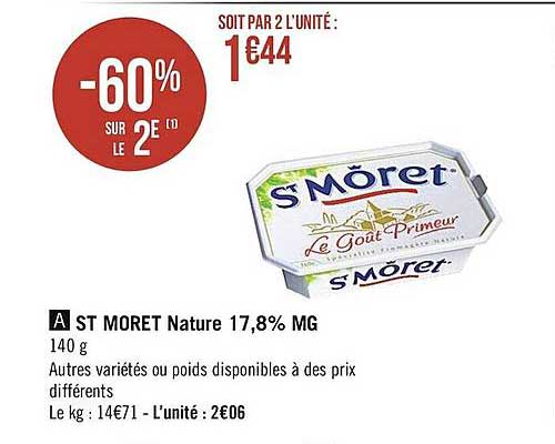 st môret nature 17,8% m.g.