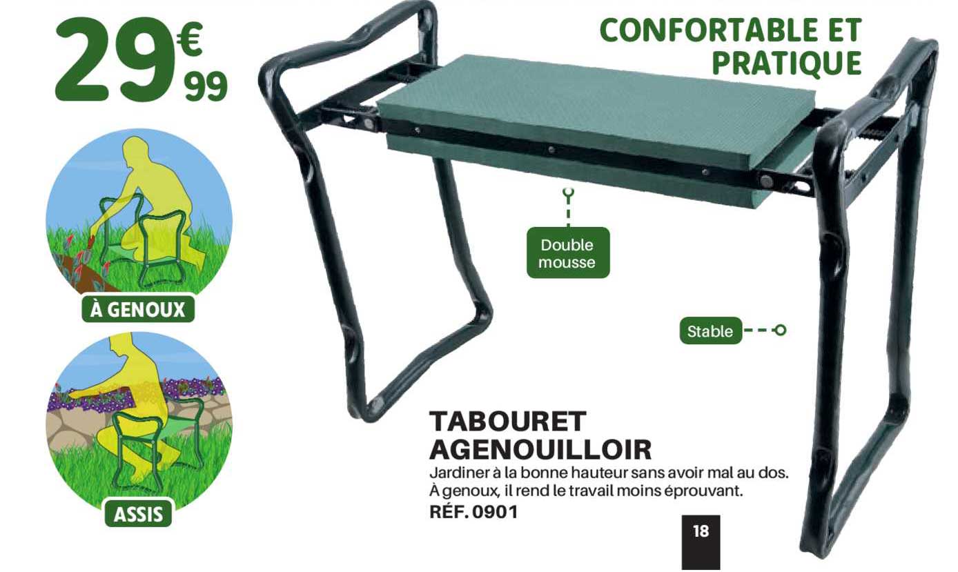 tabouret agenouilloir