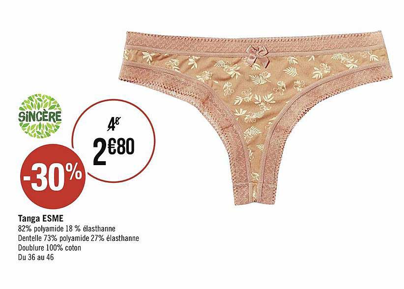 Tanga Esme Sincère