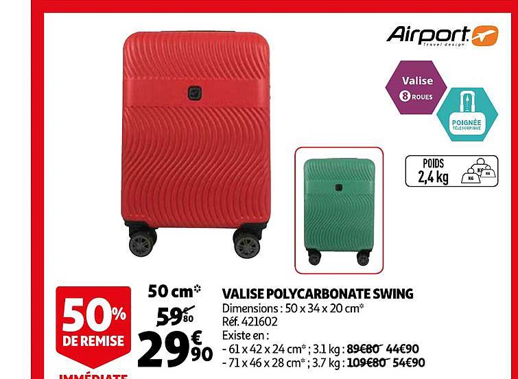 valise polycarbonate swing airport