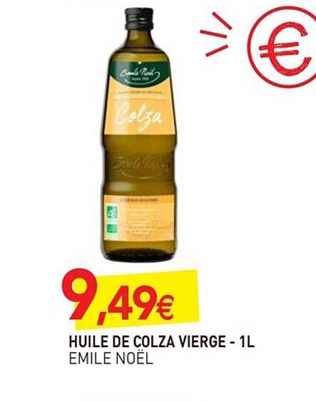 huile de colza vierge emile noël