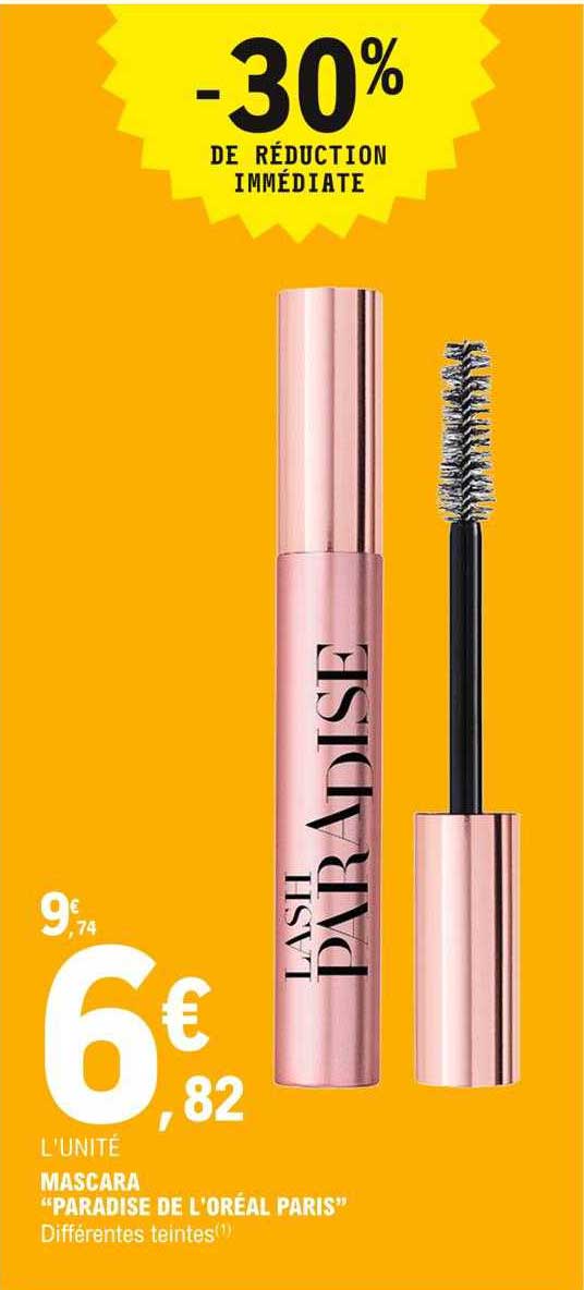 mascara "paradise de l'oréal paris"