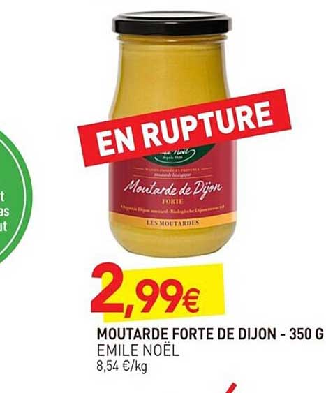 moutarde forte de dijon emile noël