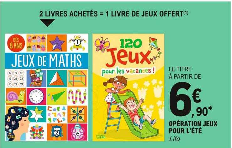 opération jeux pour l'été