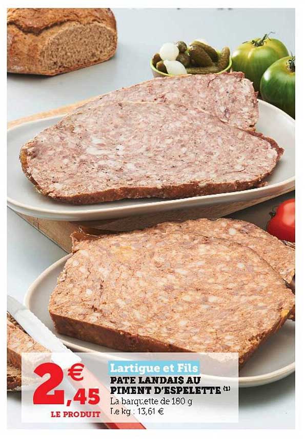 pâté landais au piment d'espelette