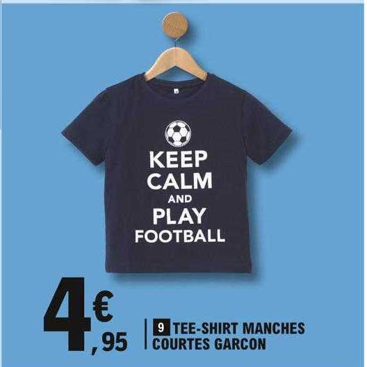 tee-shirt manches courtes garçon