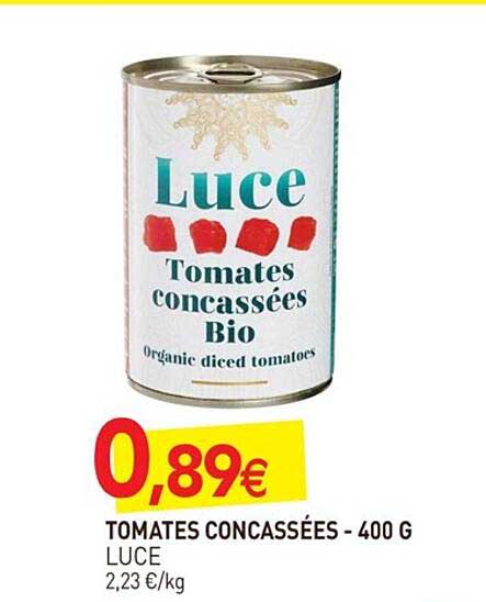 tomates concassées luce