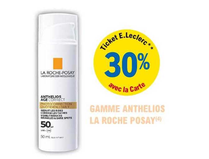 gamme anthelios la roche posay