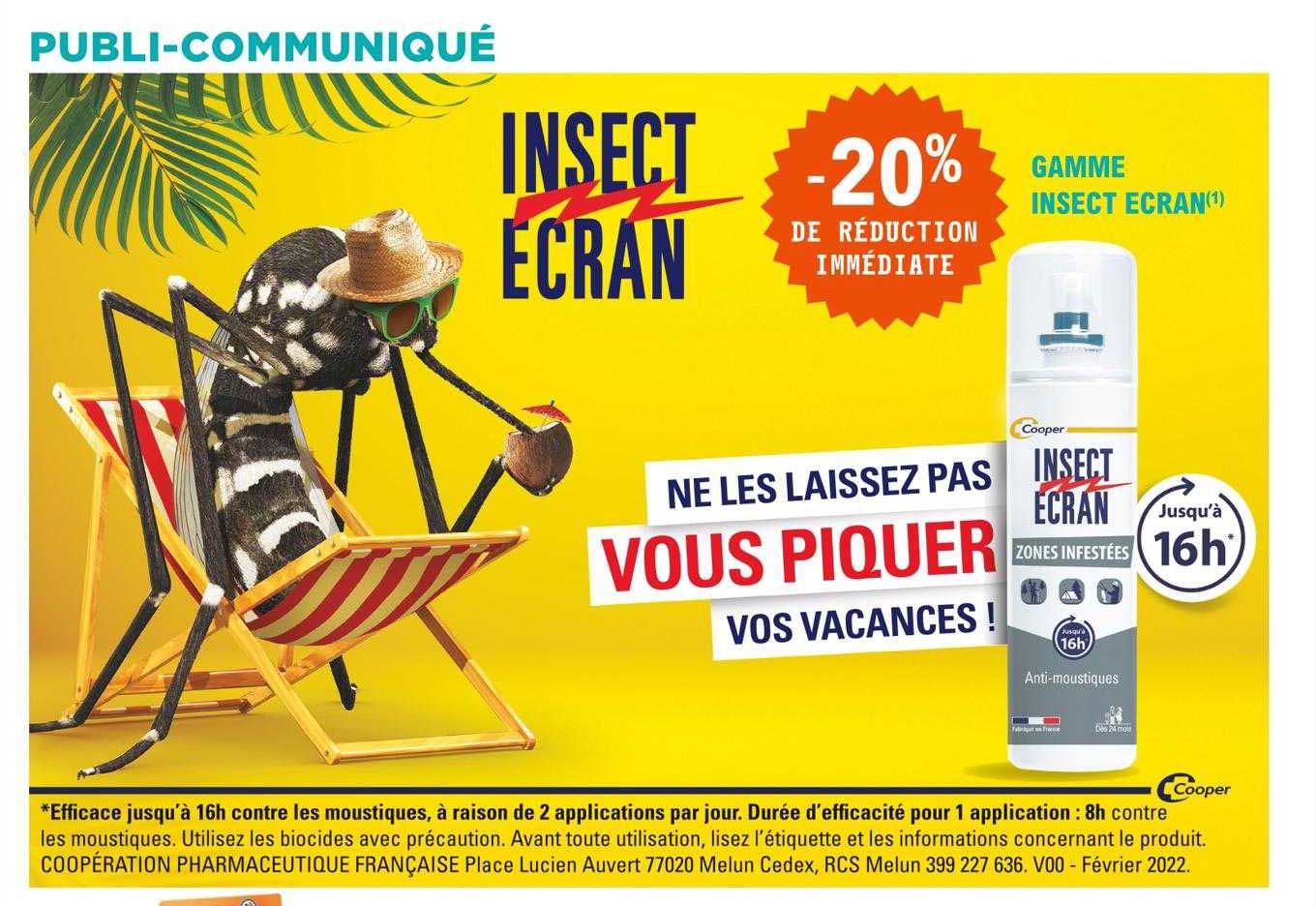 gamme insect ecran