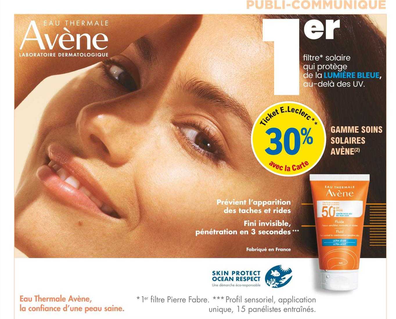 Gamme Soins Solaires Avène