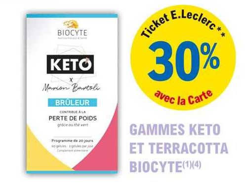 gammes keto et terracotta biocyte
