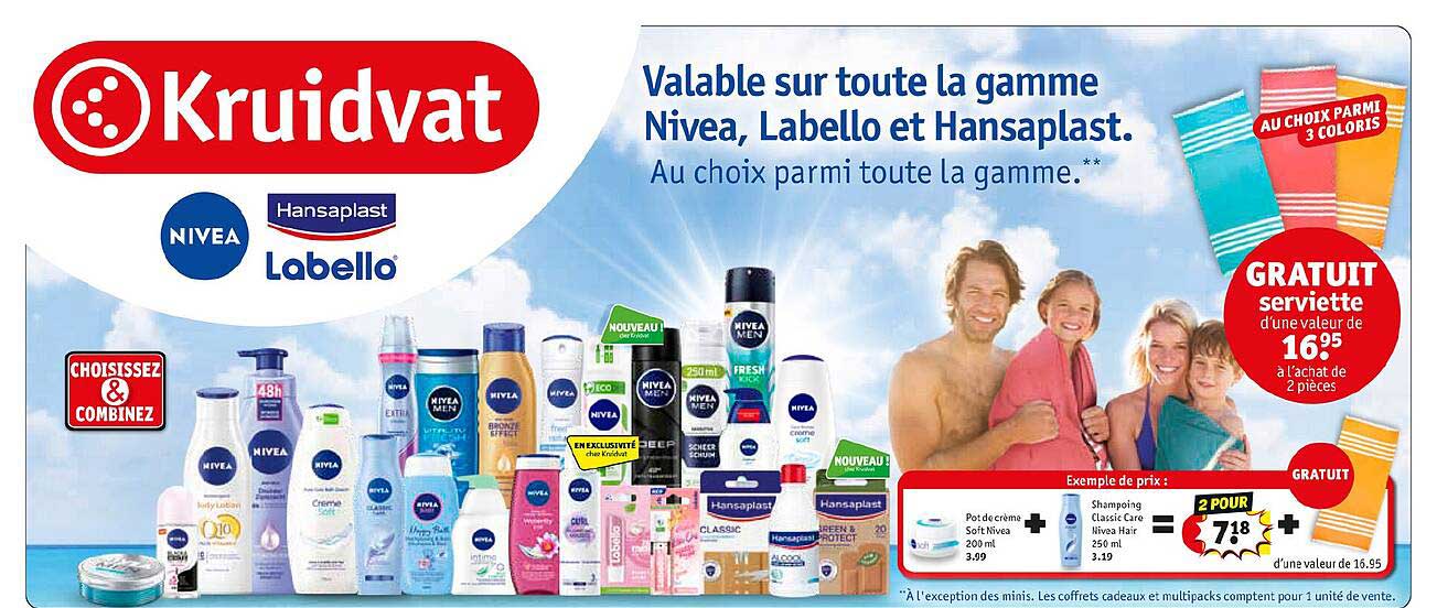 La Gamme Nivea, Labello Et Hansaplast