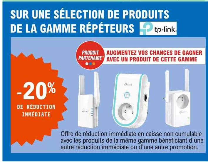 la gamme répéteurs ptp-link