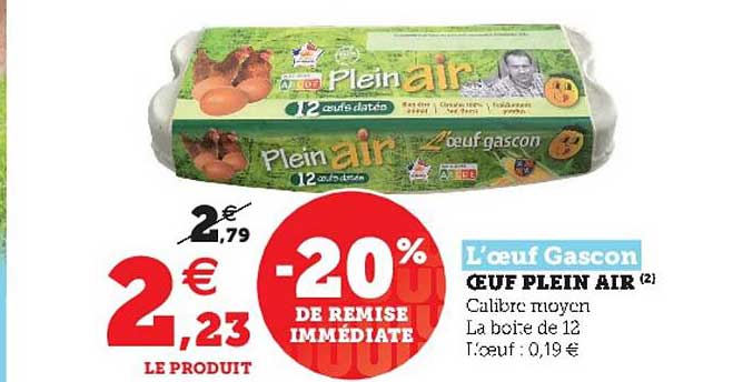 œuf plein air l'œuf gascon