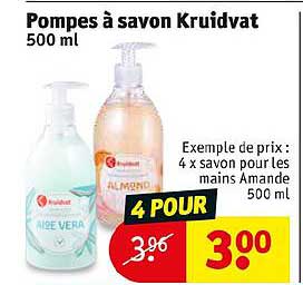 Pompes à Savon Kruidvat