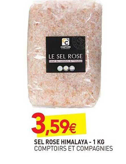 sel rose himalaya comptoirs et compagnies
