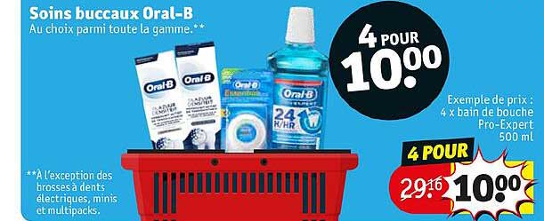 soins buccaux oral-b