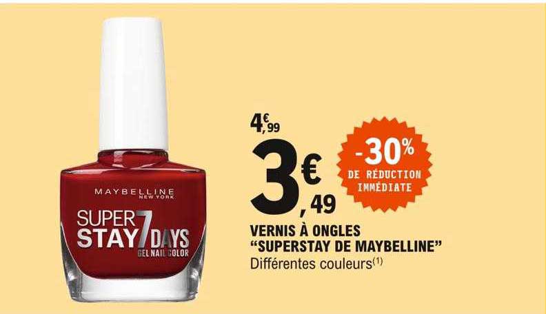 Vernis à Ongles "superstay De Maybelline"