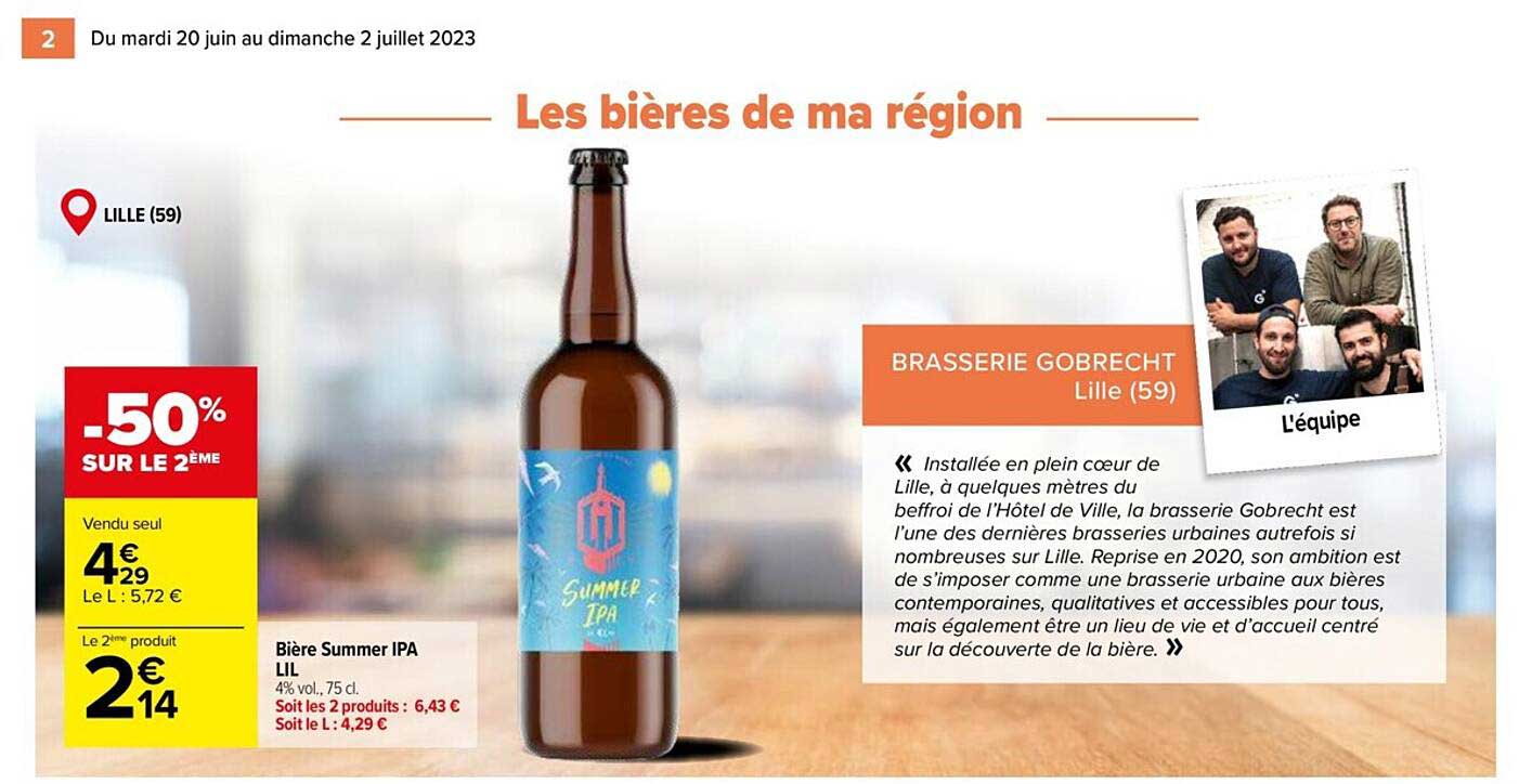 bière summer ipa lil