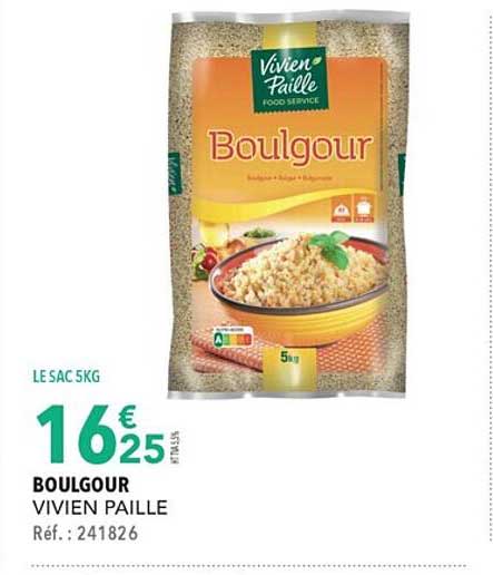 boulgour vivien paille