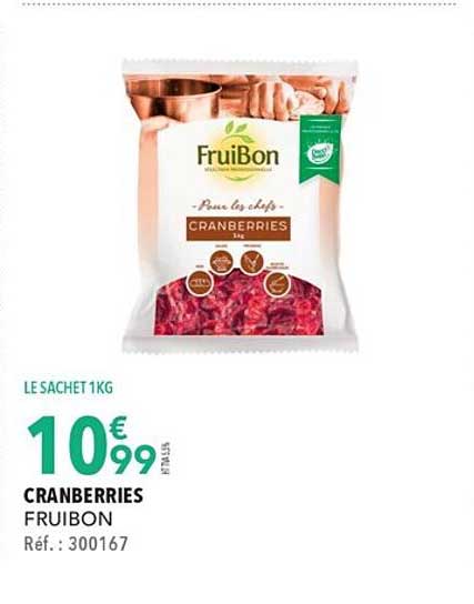 Cranberries Fruibon