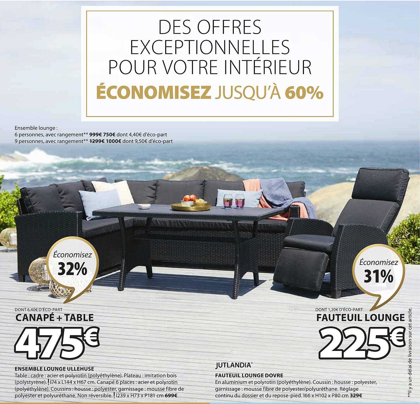 Ensemble Lounge Ullehuse, Fauteuil Lounge Dovre Jutlandia