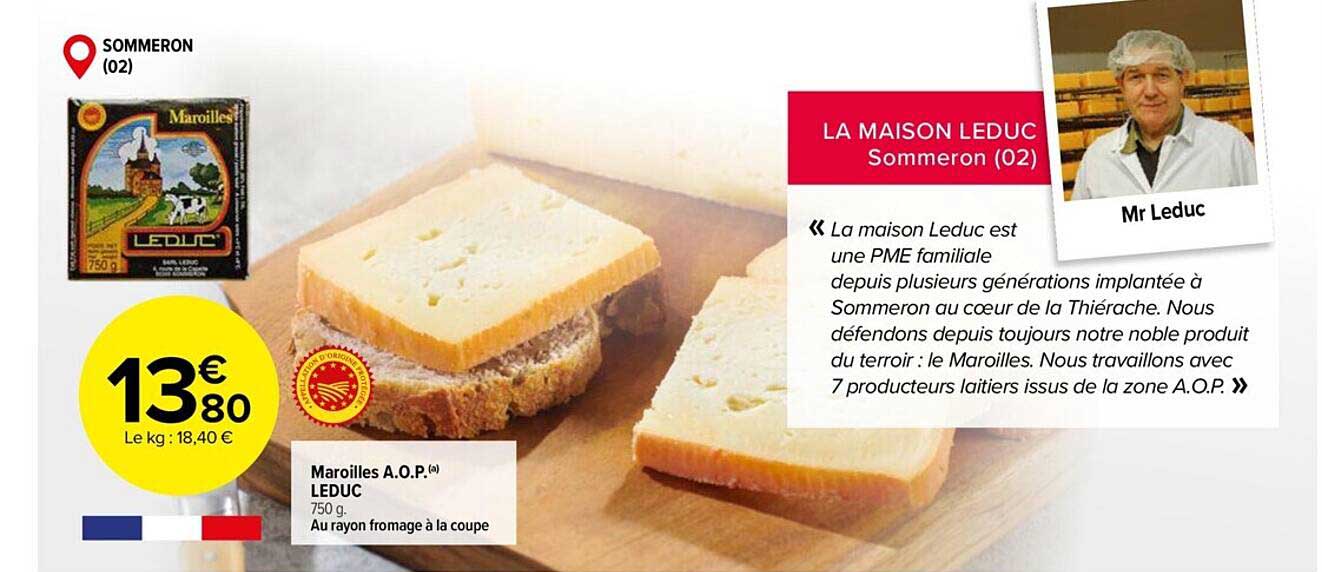 maroilles a.o.p. leduc