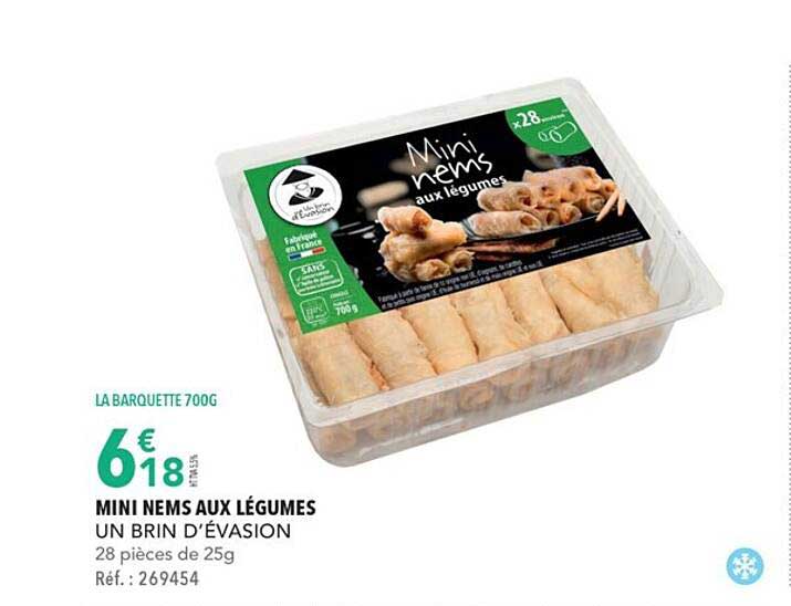 min nems aux légumes un brin d'évasion