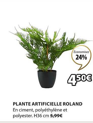 Plante Artificielle Roland