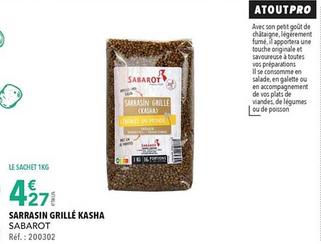 Sarrasin Grillé Kasha Sabarot