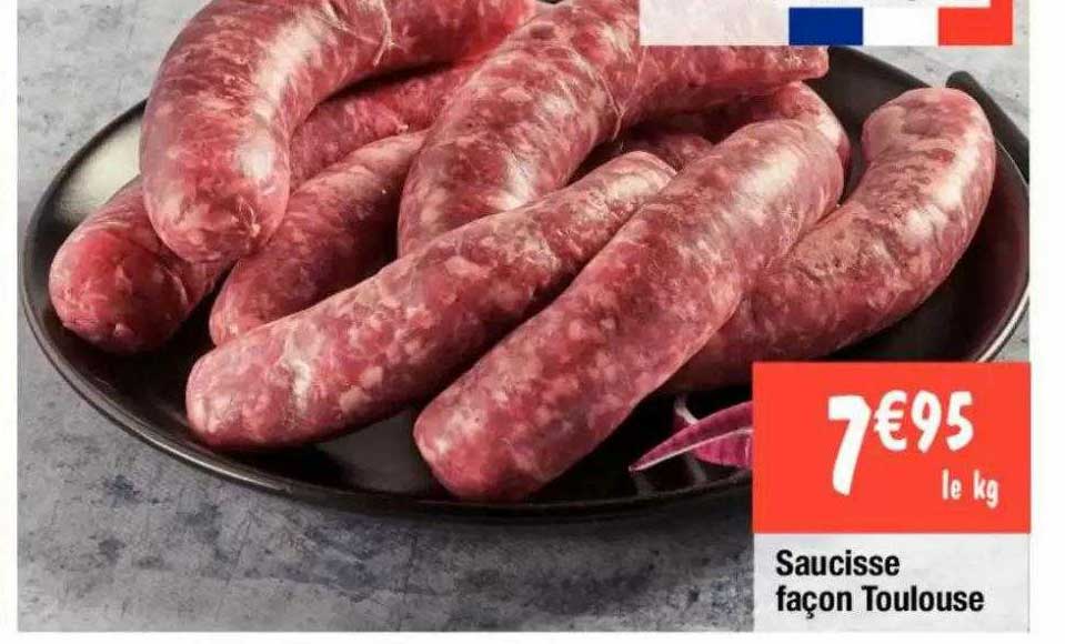 saucisse façon toulouse