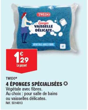 4 éponges Spécialisées Twido