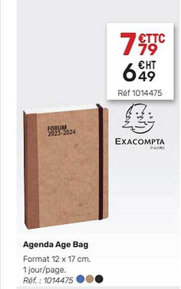 Agenda Age Bag Exacompta