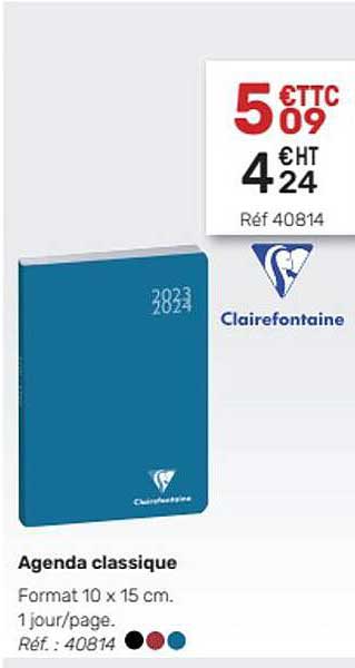 Agenda Classique Clairefontaine