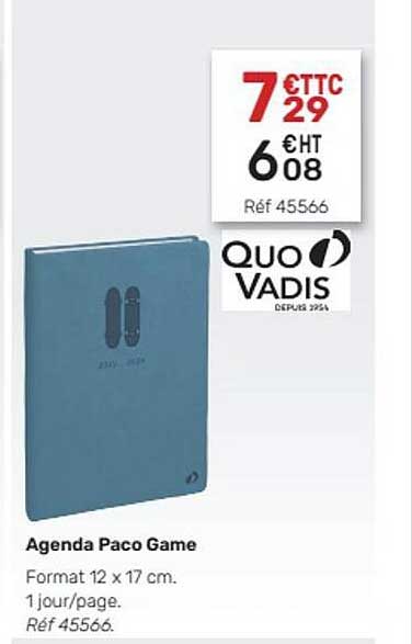agenda paco game quo vadis